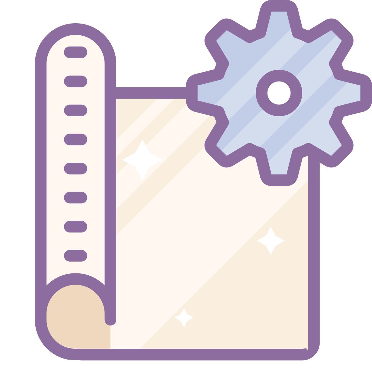 cute color style 프로젝트 설정 icon