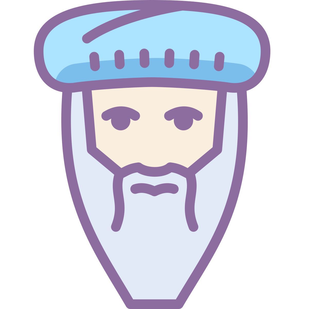 cute color style pitágoras icon