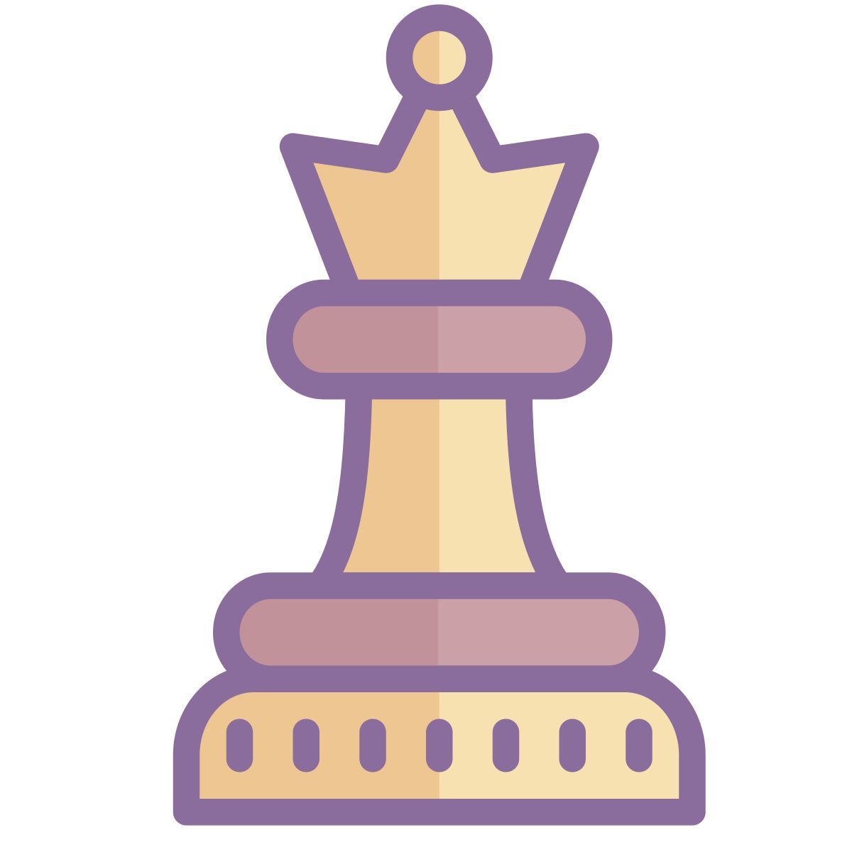 cute color style reina icon