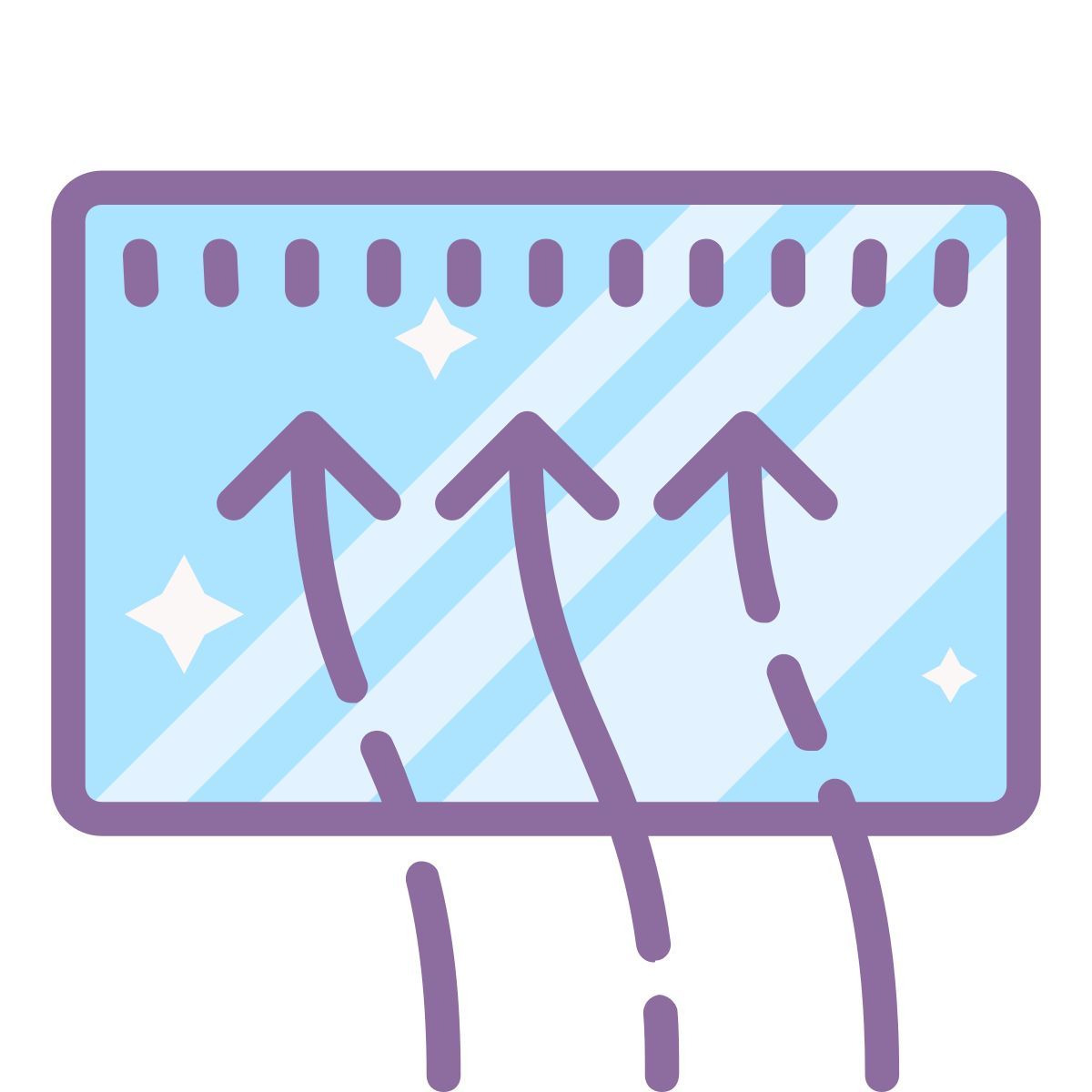 cute color style 后窗除雾器 icon