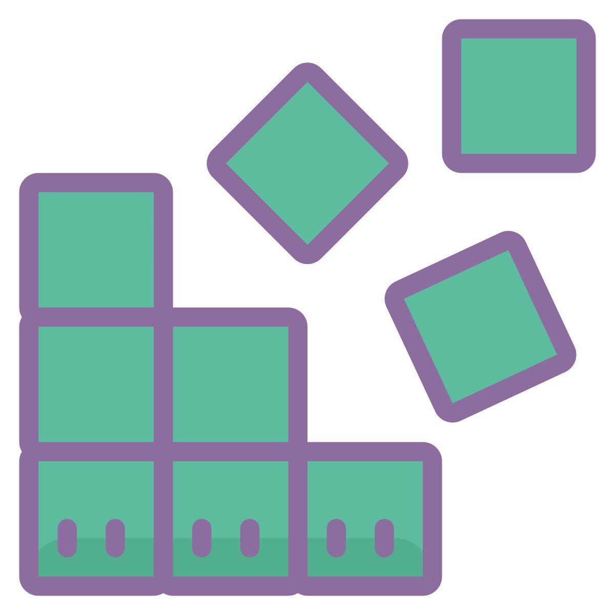 cute color style 注册表编辑器 icon