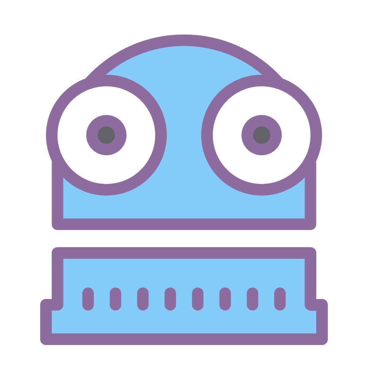 cute color style r.e.p.o. icon