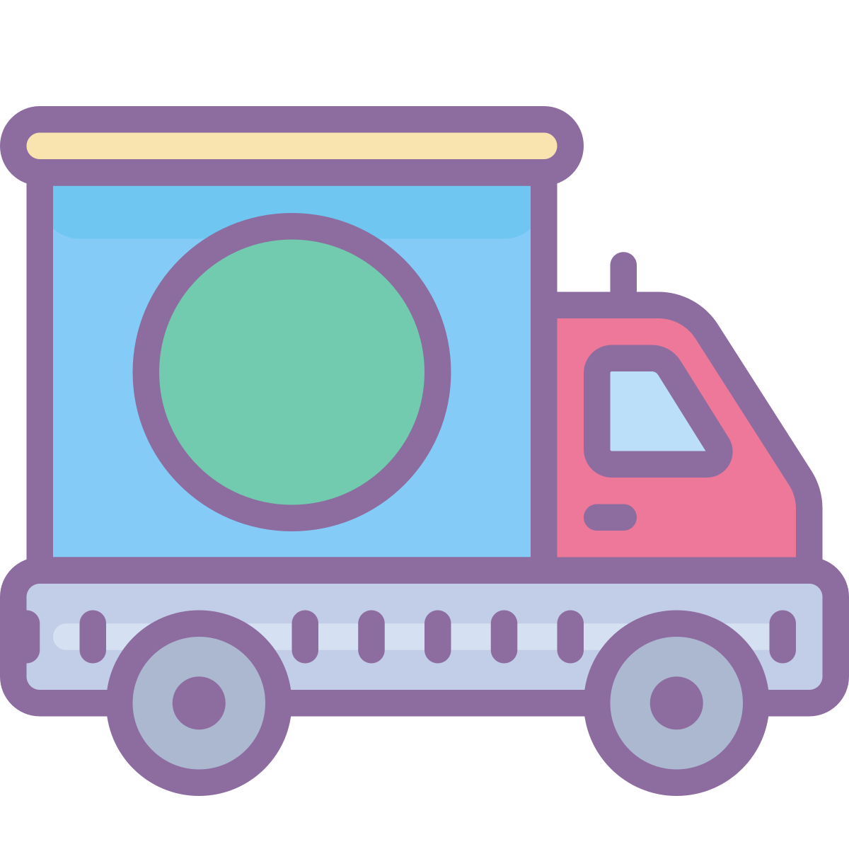 cute color style shipped  v2 icon