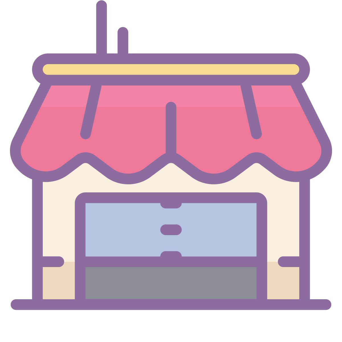 cute color style 小本生意 icon