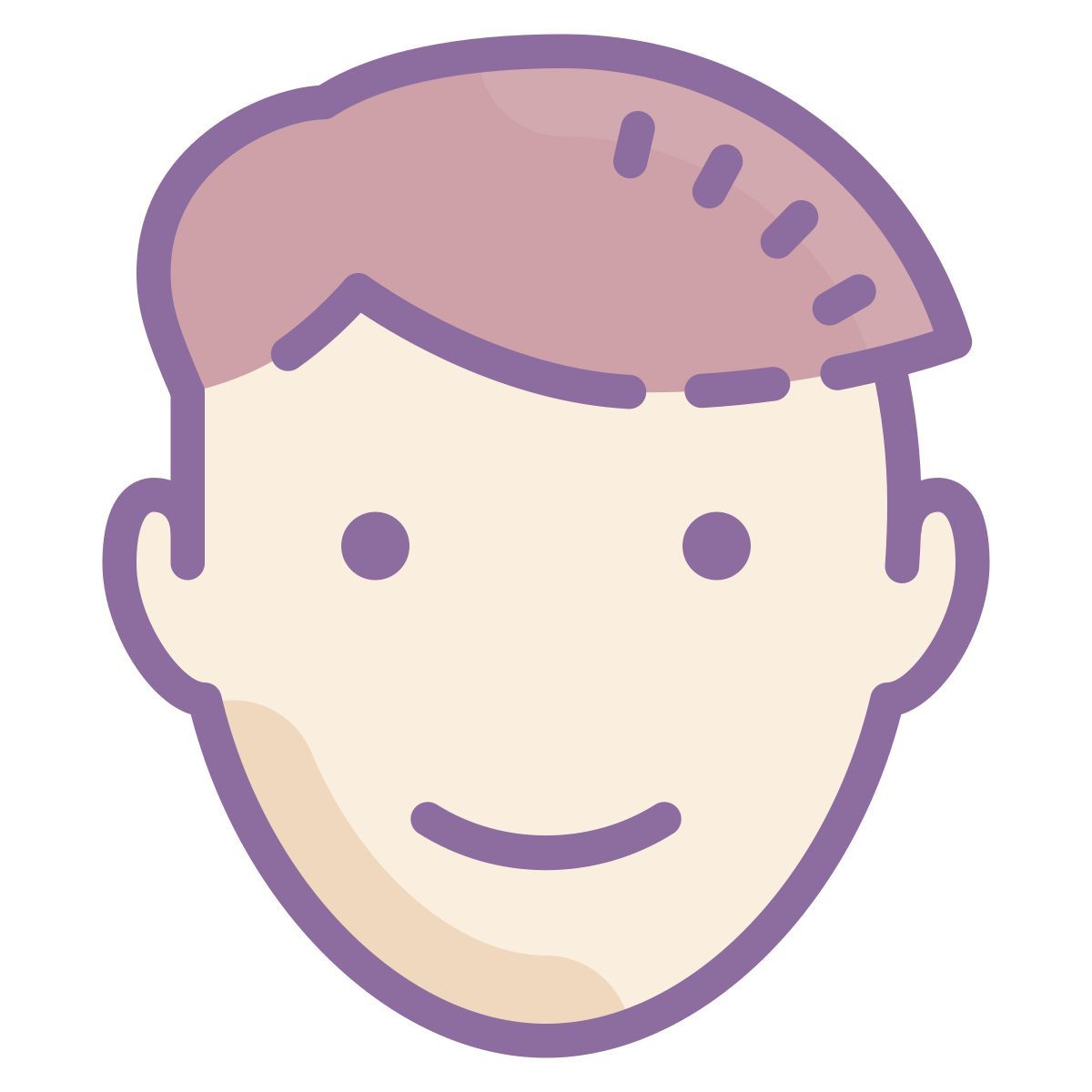 cute color style 小微笑 icon