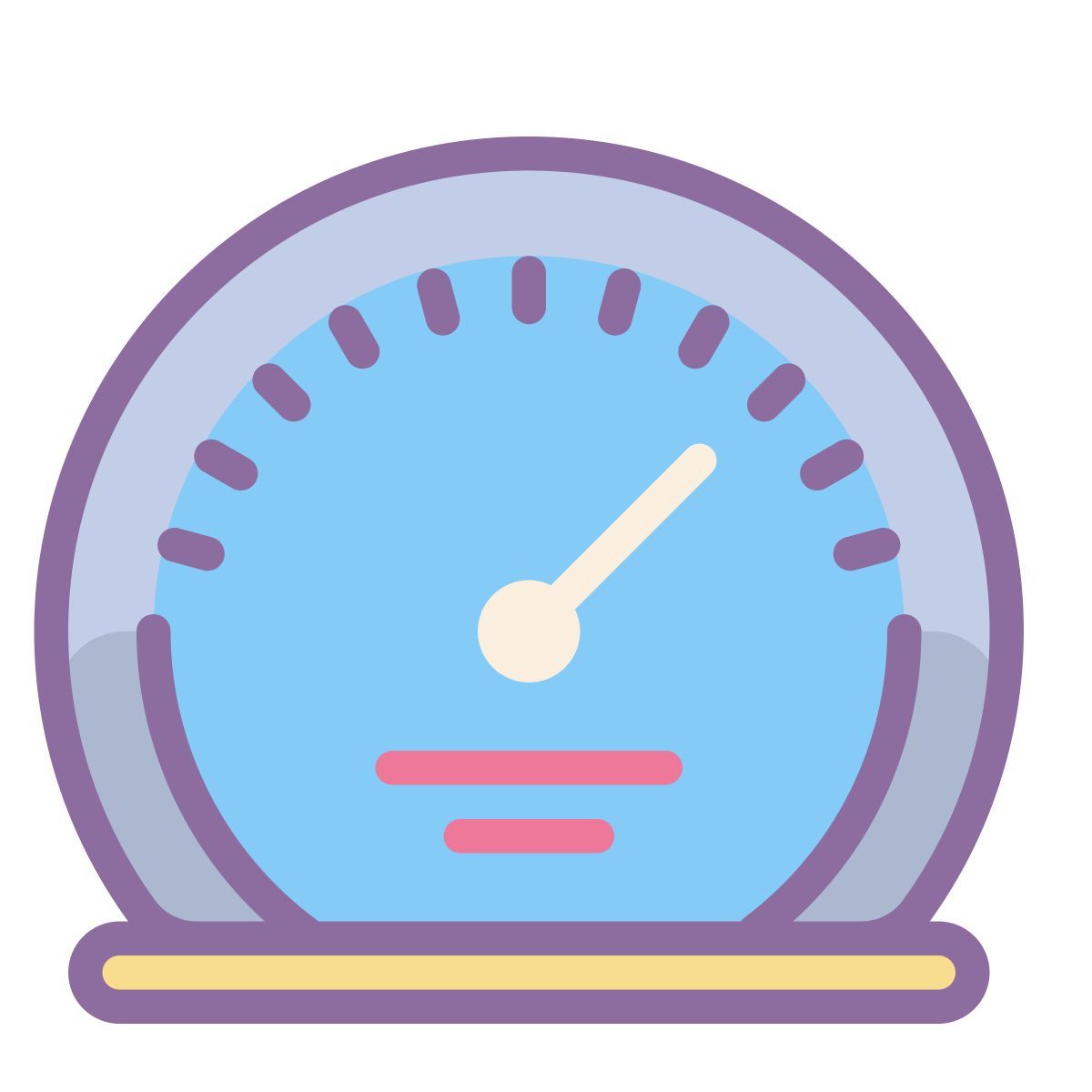 cute color style speed icon