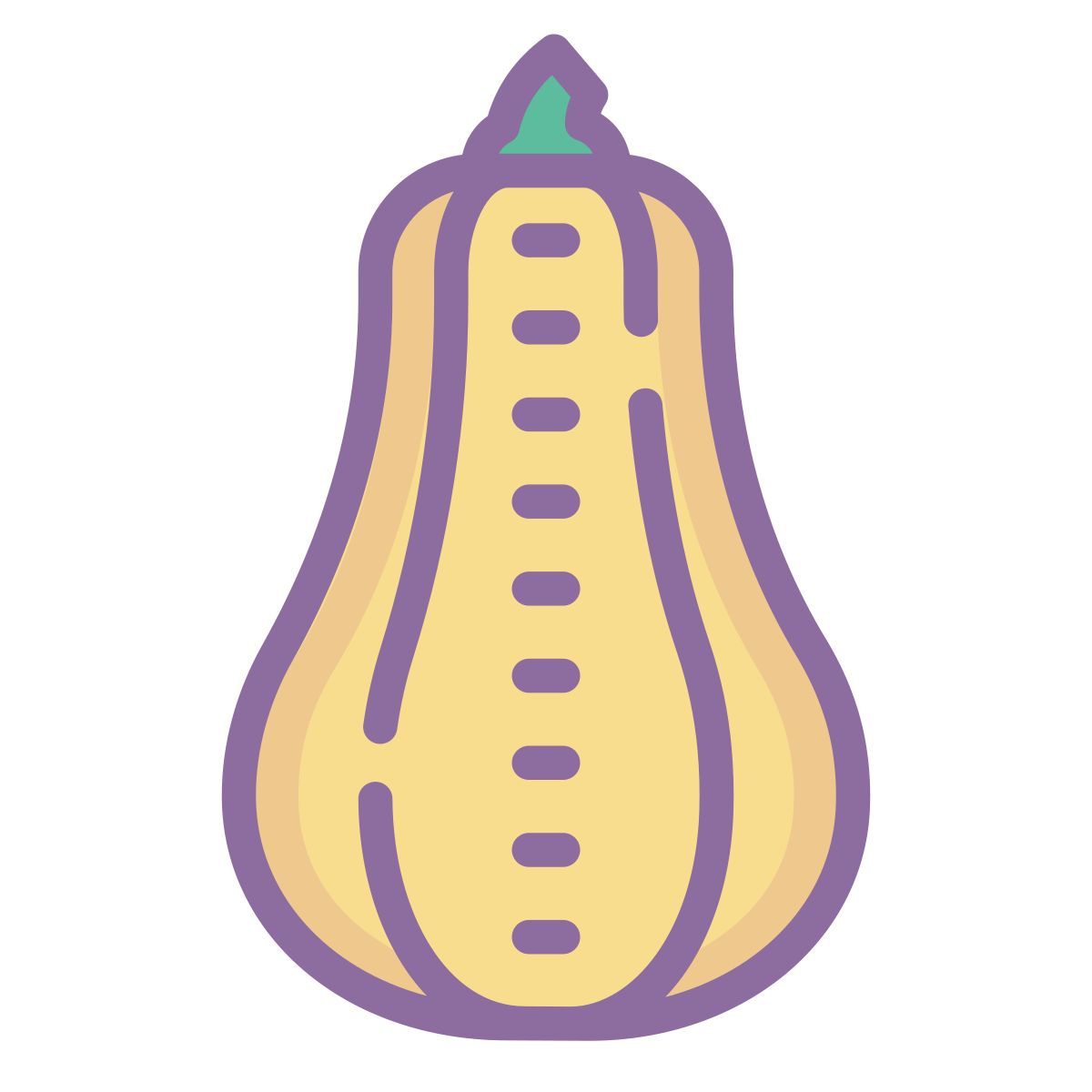 cute color style abóbora icon