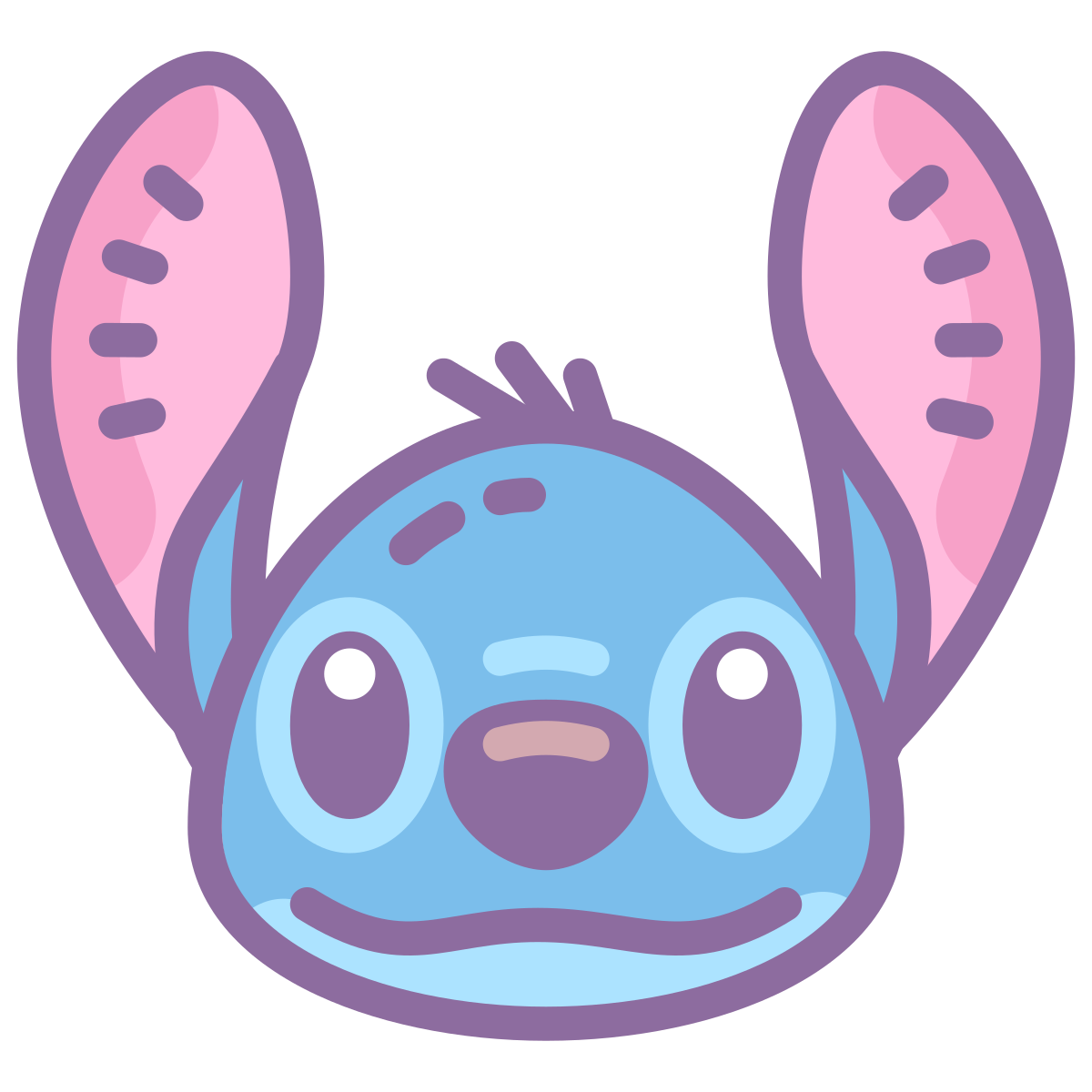 cute color style stich  v2 icon
