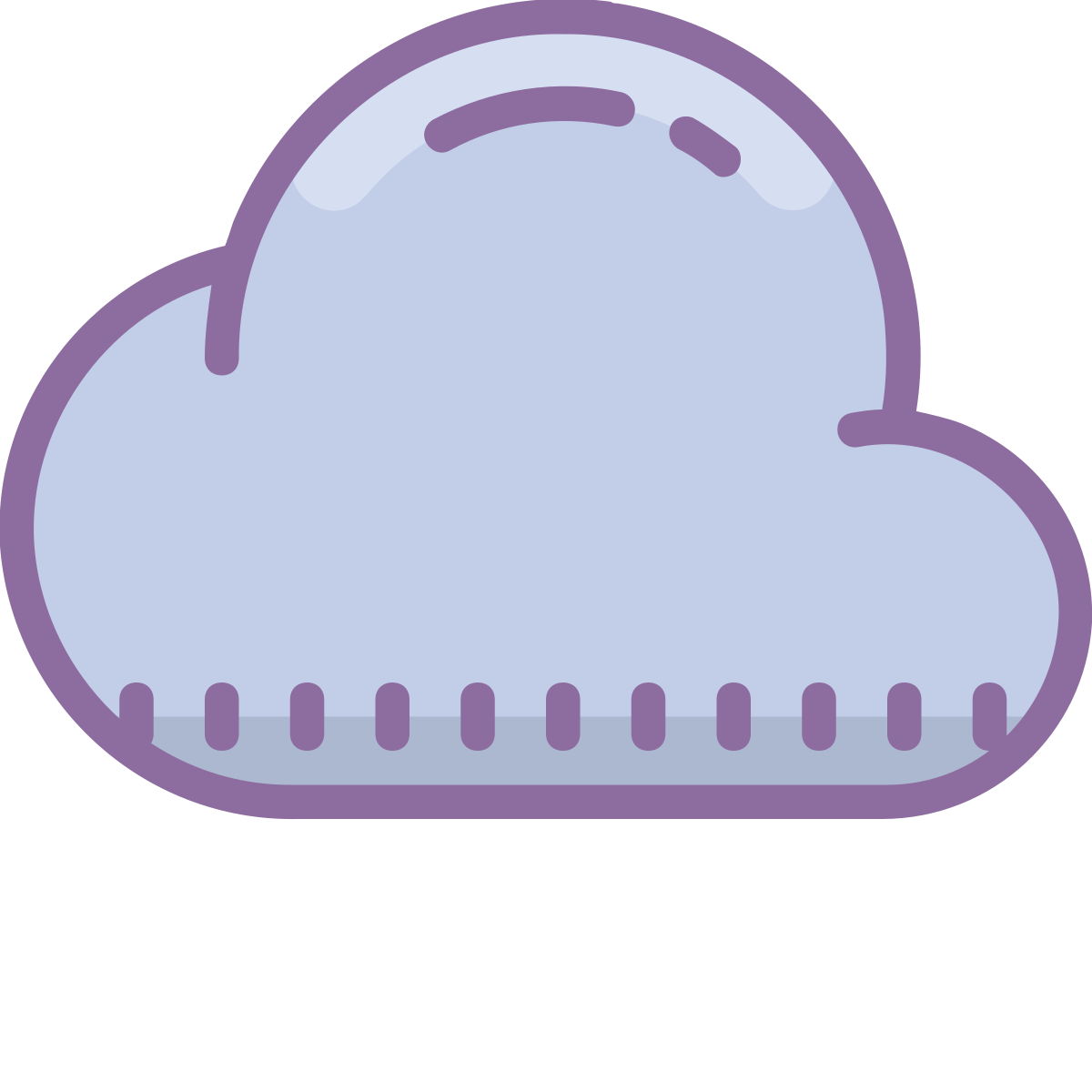 cute color style storm  v2 icon
