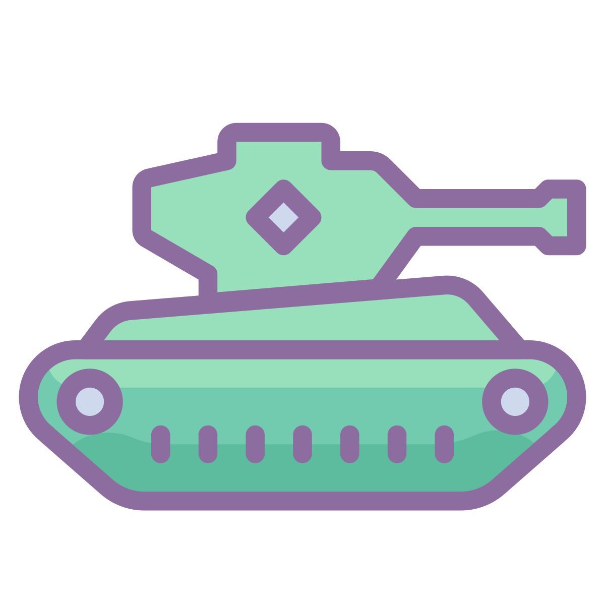 cute color style tanque icon