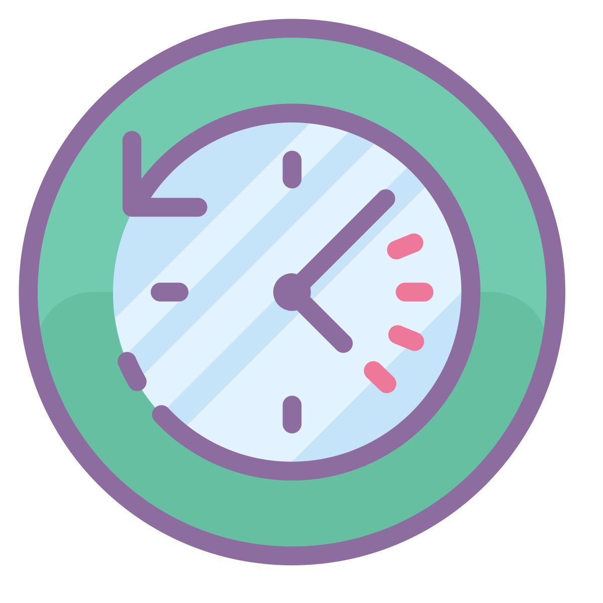 cute color style passato icon