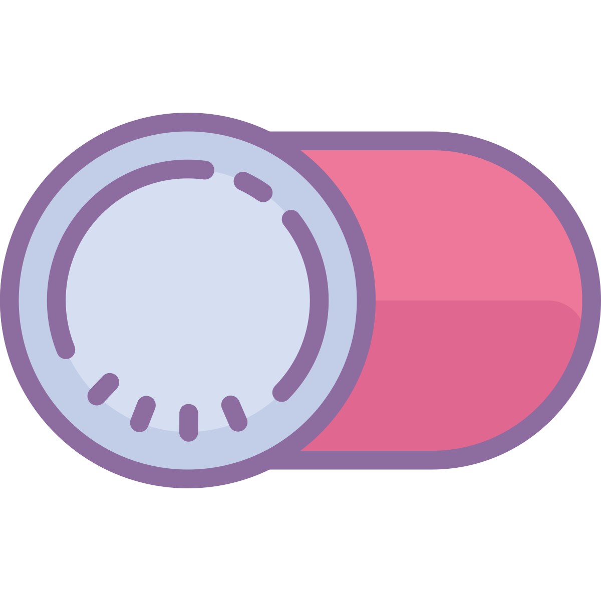cute color style toggle off  v2 icon