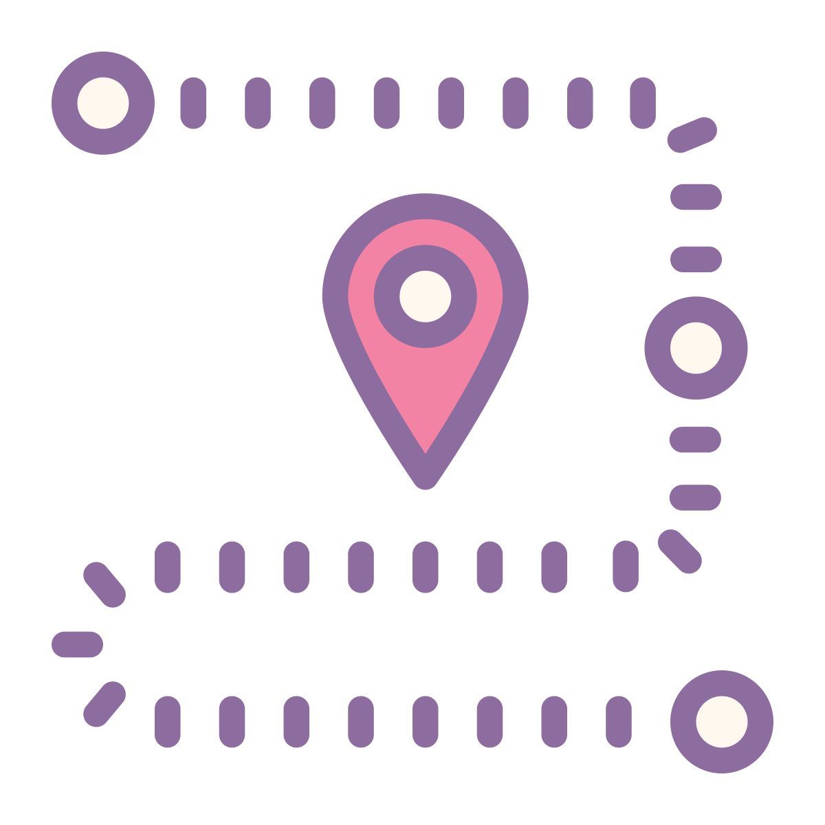 cute color style suivre la commande icon