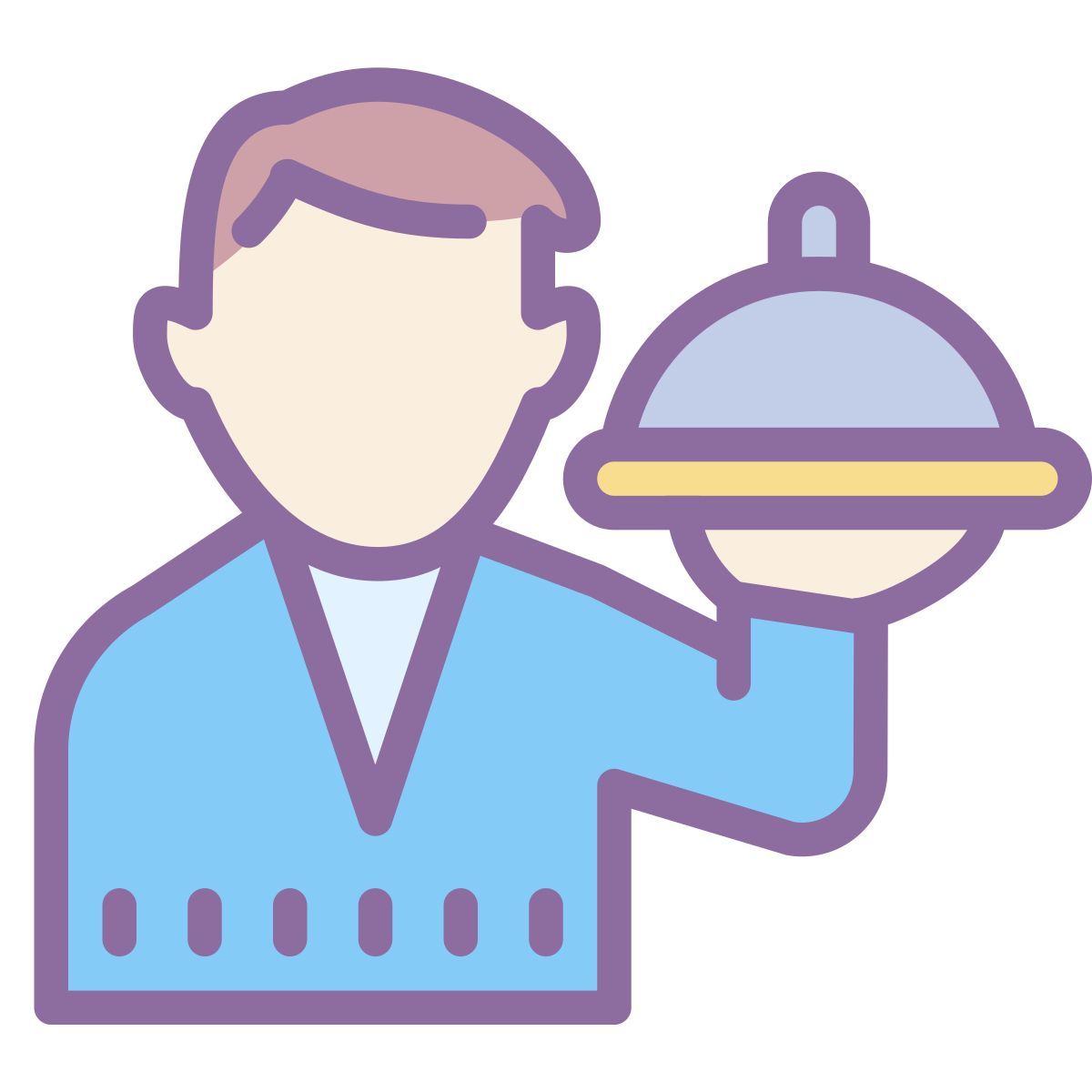 cute color style serveur icon