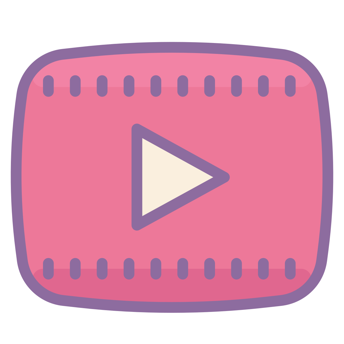 cute color style youtube  v3 icon