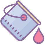 Fill Color icon in Cute Color Style