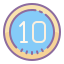 동그라미 10 icon