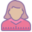 User Female Skin Type 4 icon