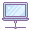 Laptop Network icon