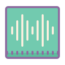 audio wave--v2 icon