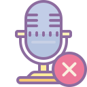 block microphone--v3 icon