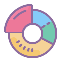 doughnut chart--v2 icon