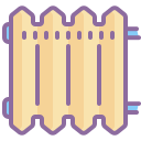 heating radiator icon