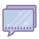 speech bubble-with-dots--v2 icon