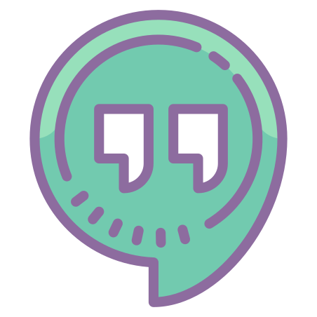 Hangout Icon Lade Png Und Vektor Kostenlos Herunter