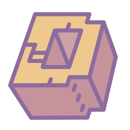 Minecraft Dungeons icon in Cute Color Style
