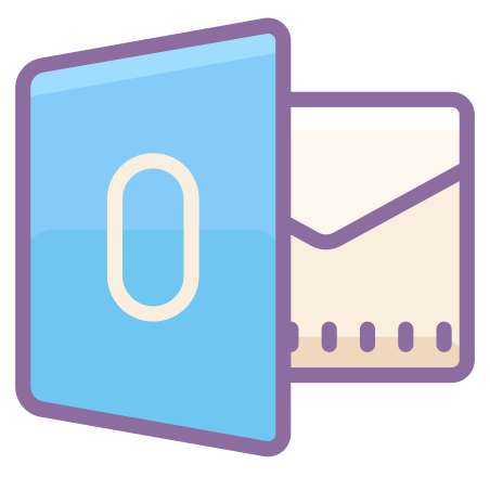 Ms Outlook Icon Lade Png Und Vektor Kostenlos Herunter