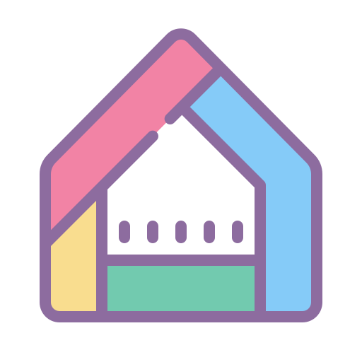 Download Google Home Icon In Cute Color Style