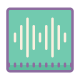 audio wave--v2 icon