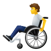 Person In Manual Wheelchair icon