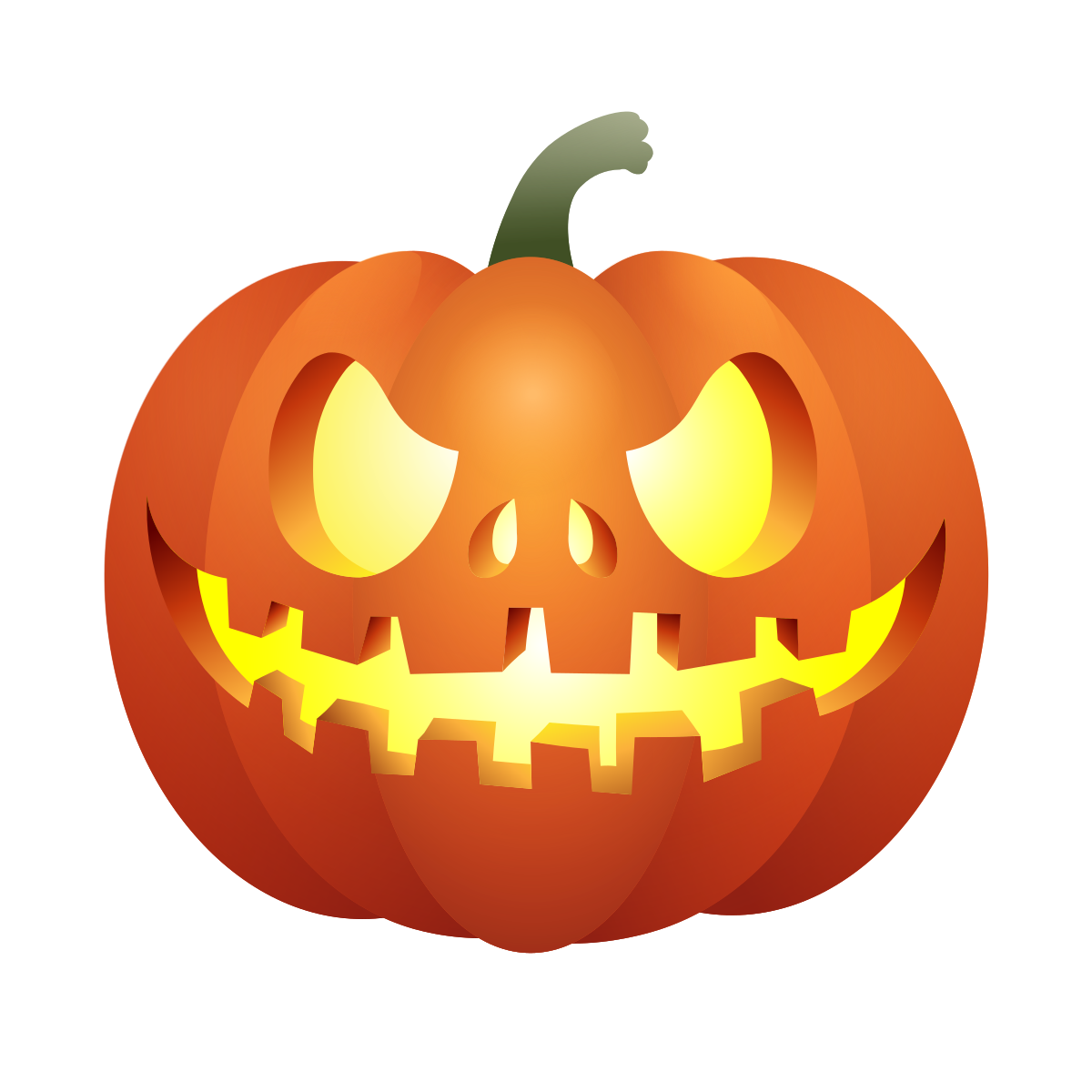 emoji style  emoji jack o lantern icon