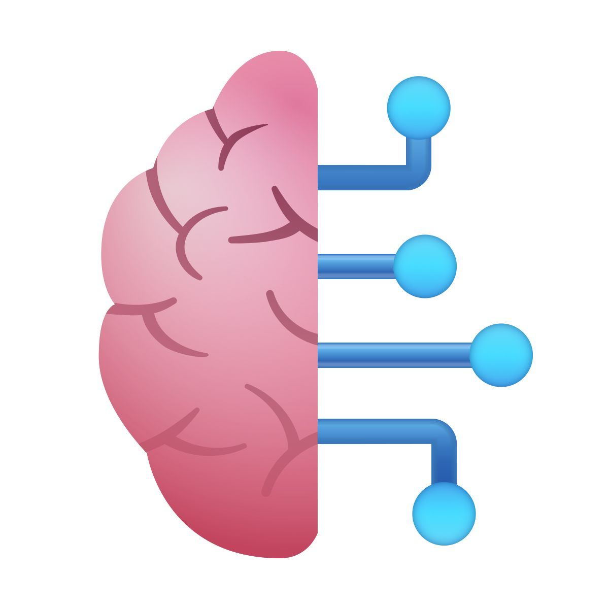 icône intelligence artificielle emoji style
