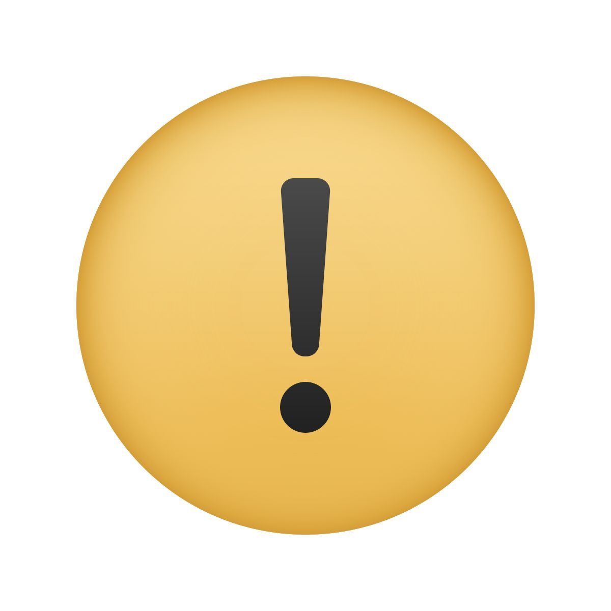 emoji 스타일 주의 아이콘