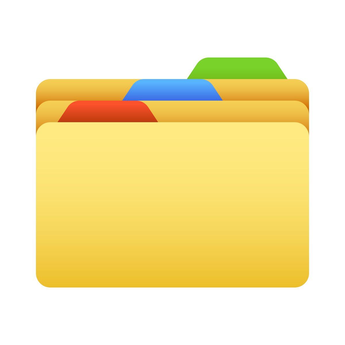 emoji style card index dividers icon