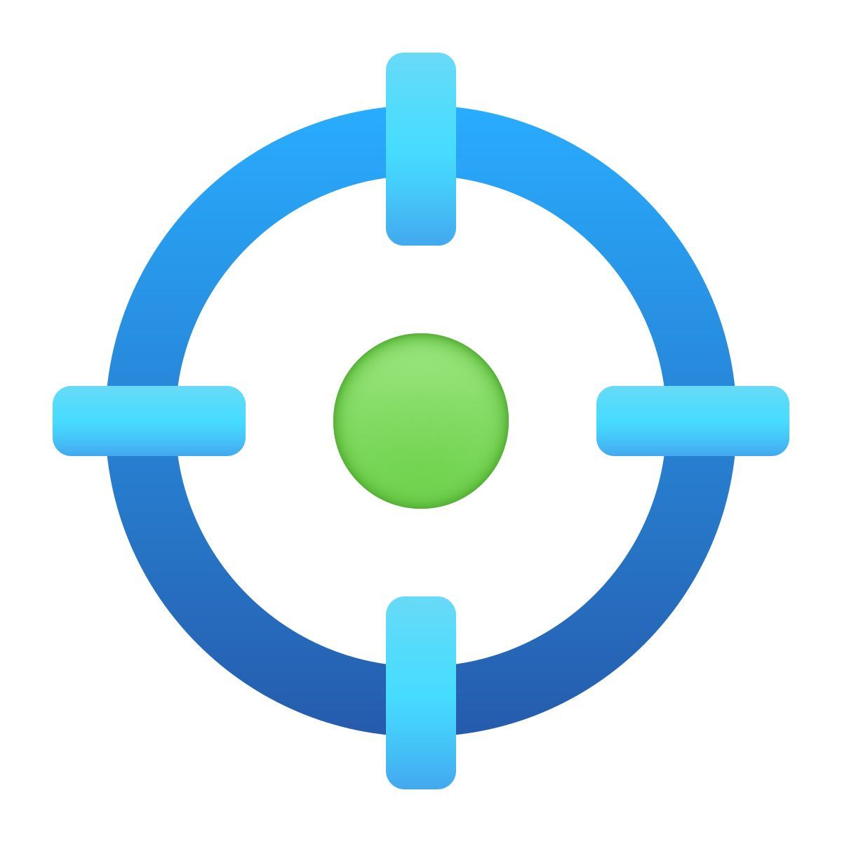 icône centre direction emoji style
