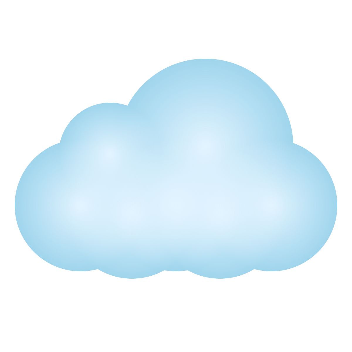 emoji style cloud icon