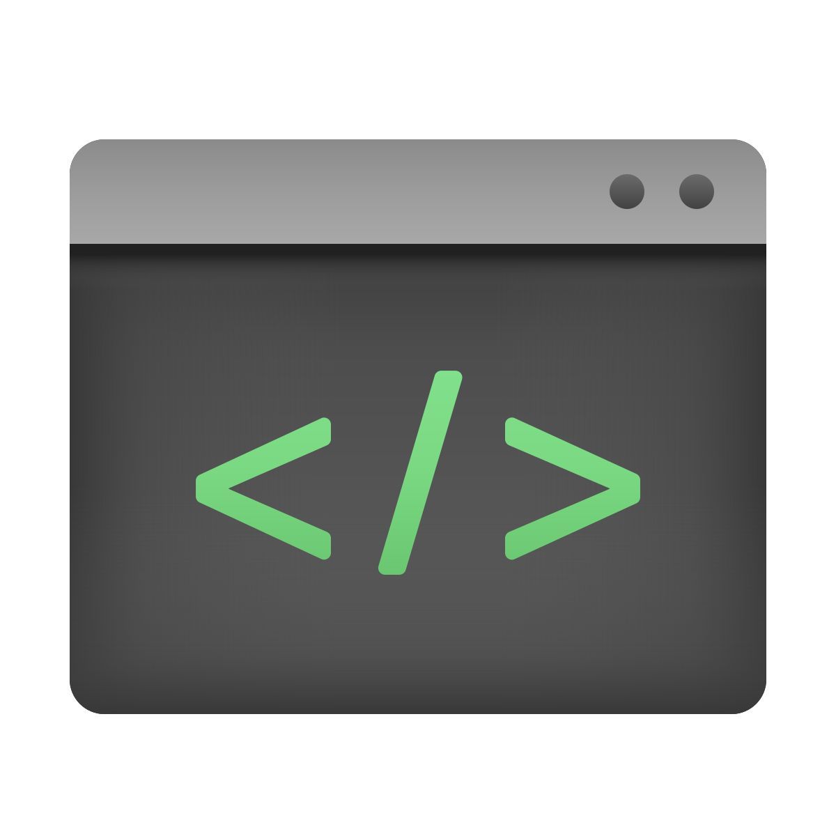 icône code emoji style
