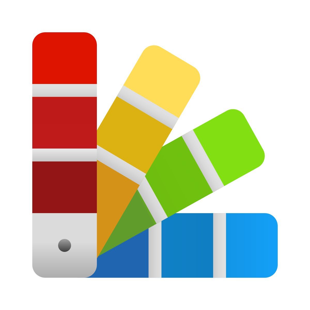icona palette dei colori emoji stile