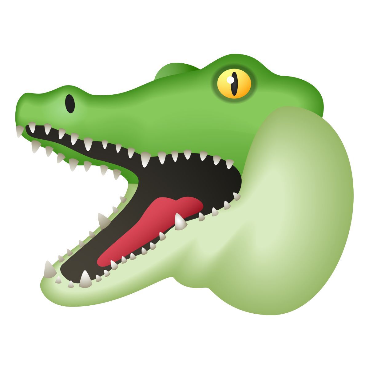 emoji style 鳄鱼 icon