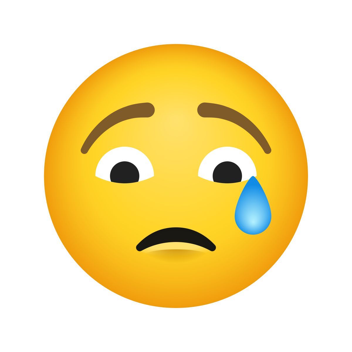 emoji style 哭脸 icon