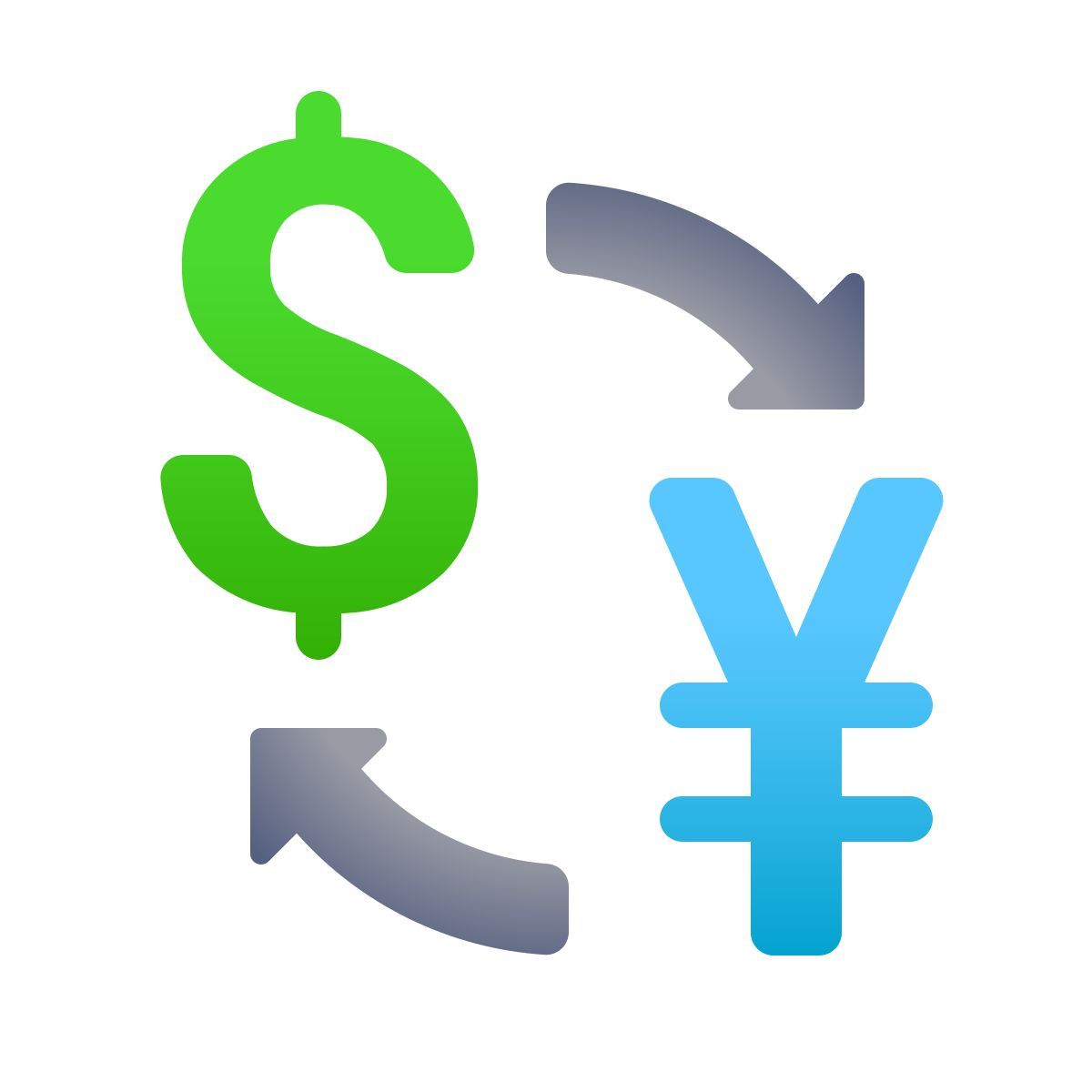 emoji style emoji cambio valuta icon