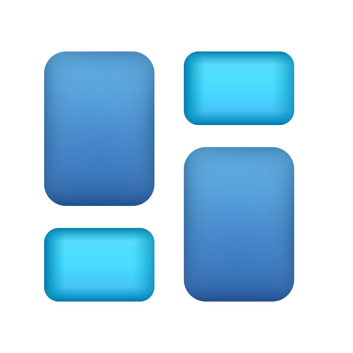 emoji Stil dashboard layout Icon