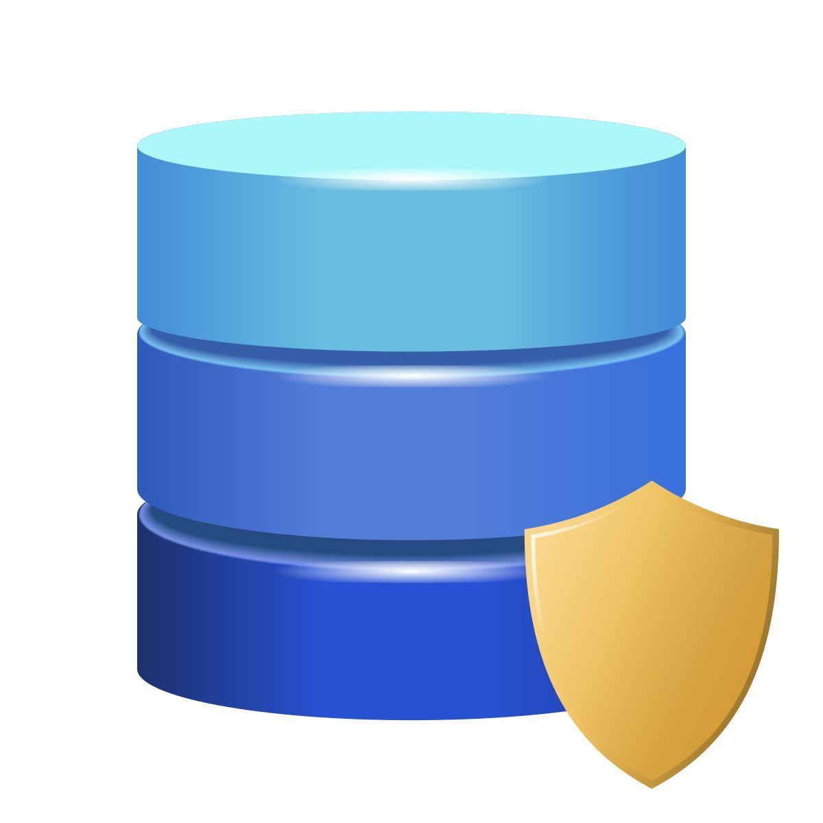 icône protection des données emoji style