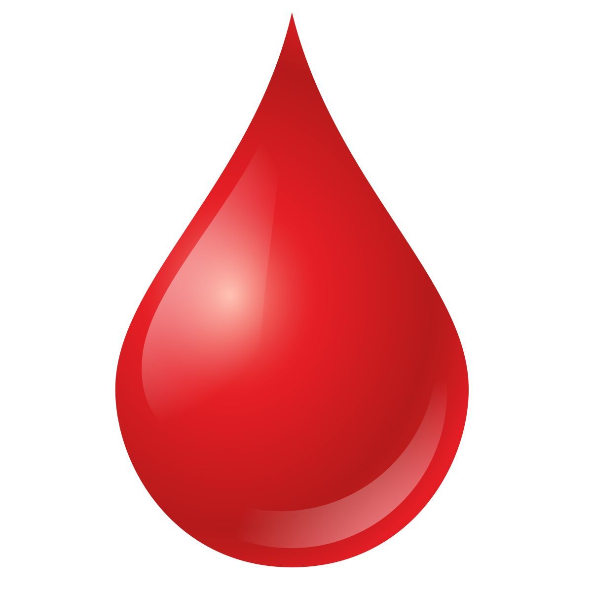 emoji style emoji goccia di sangue icon
