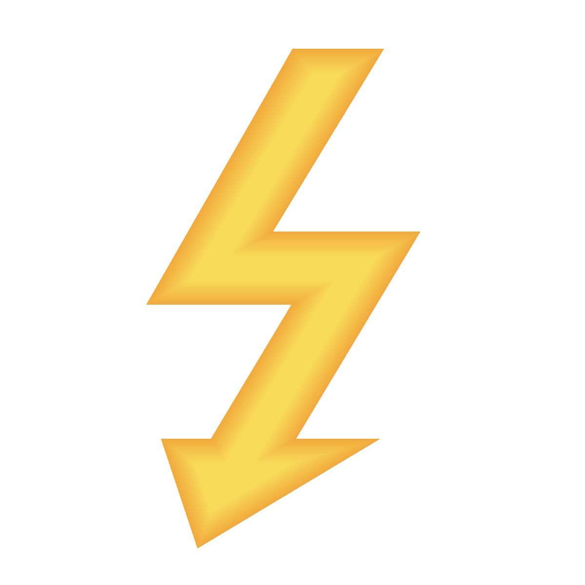 emoji Stil elektrizität Icon