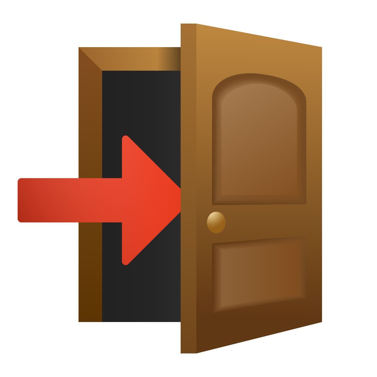 emoji Stil ausgang Icon
